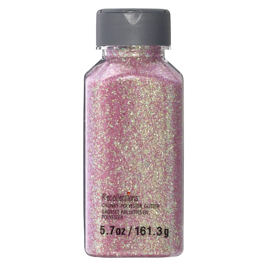 12 Pack: 5.7oz. Chunky Polyester Glitter by Recollections™